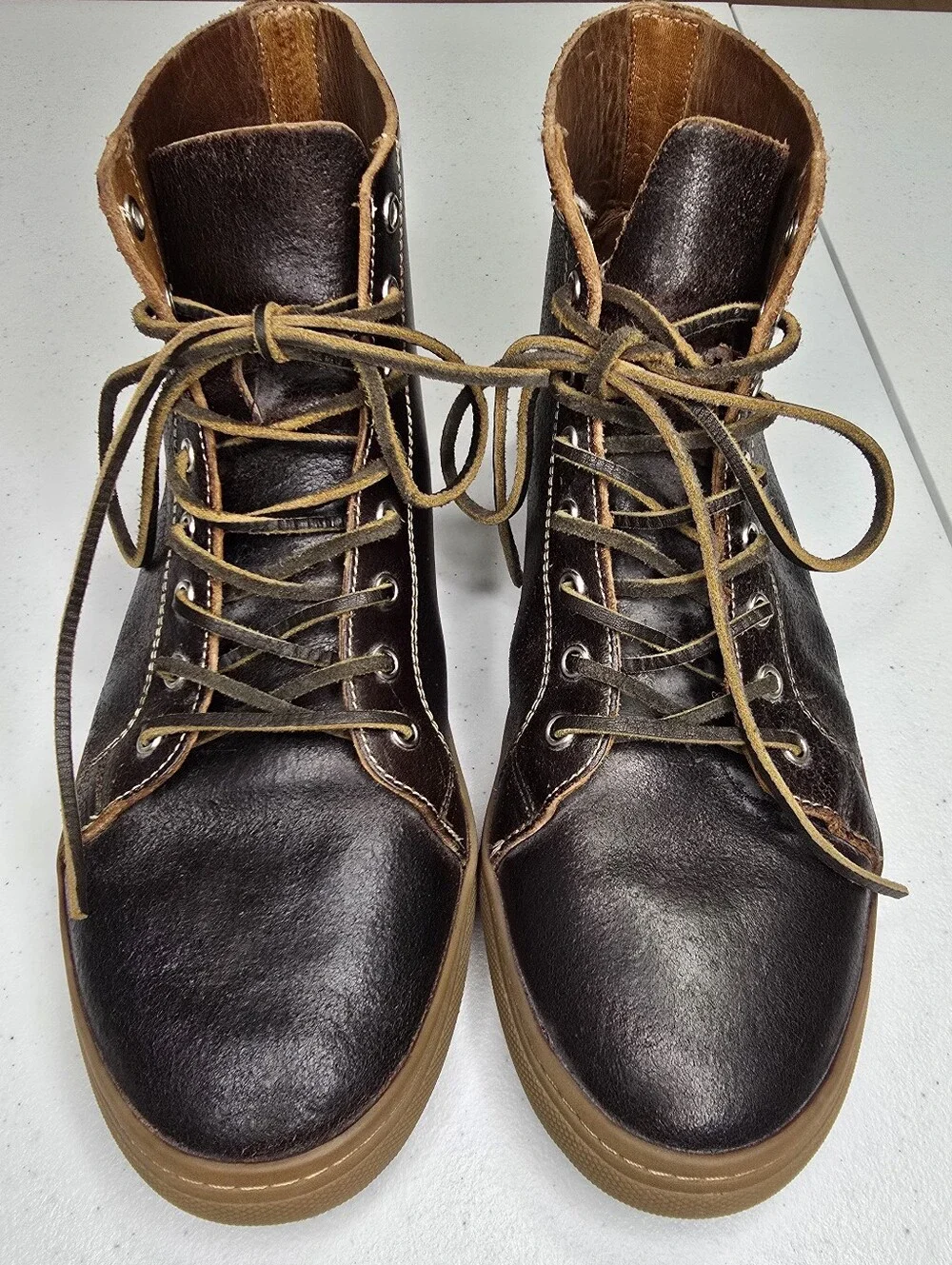 Thursday Boot Company Premier High Top Brown Heritage Leather Men's 9